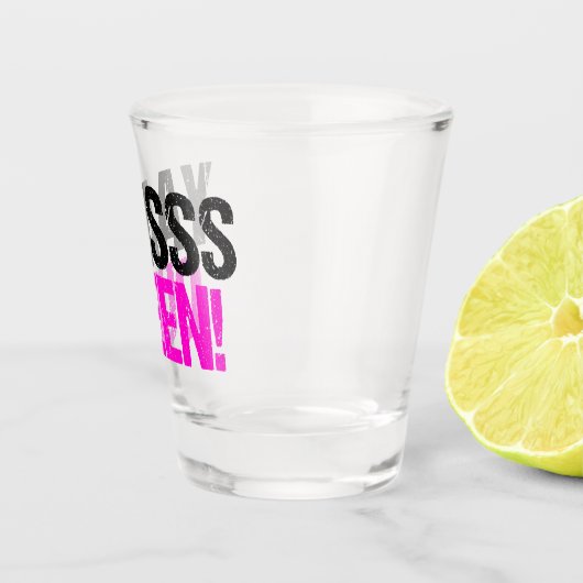 Yaasss Queen Shot Glas (Rechts)