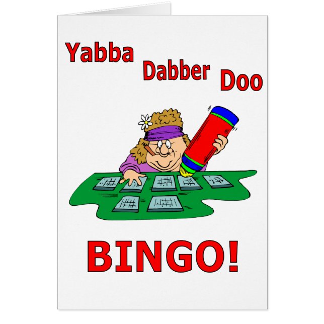 Yabba Dabber Doo - BINGO (Voorkant)