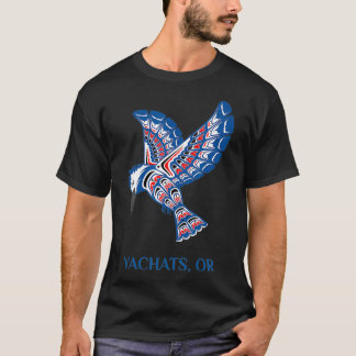Yachats Oregon Native American Indian Kingfisher T-shirt