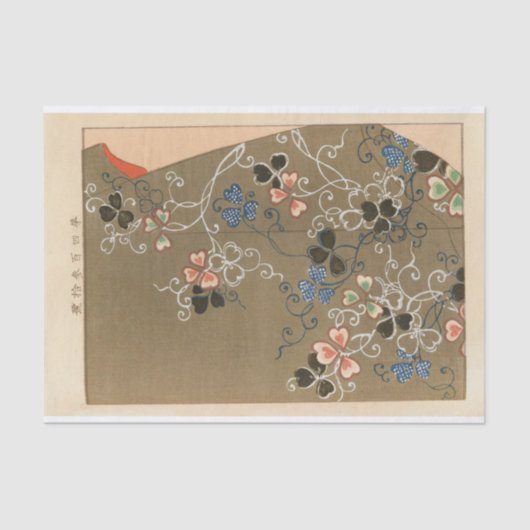 Yachigusa V 15 pl 10, ingediend door Seiko Ueno Tissuepapier (Voorkant)