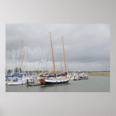 Yacht Barn Owl Poster (Voorkant)