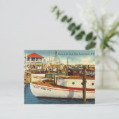 Yacht Club, Beach Haven, New Jersey Briefkaart (Staand voorkant)