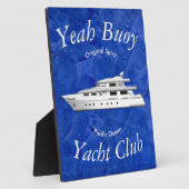 Yacht Club Ja Buoy Fotoplaat (Zijkant)