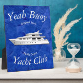 Yacht Club Ja Buoy Fotoplaat (Zijkant)