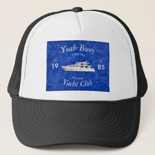 Yacht Club Ja Buoy Trucker Pet (Voorkant)