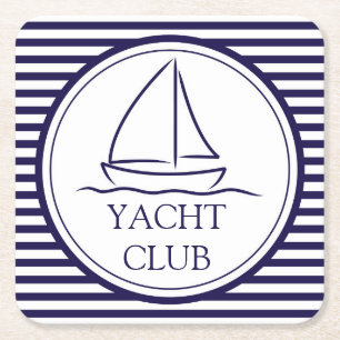 Yacht Club Kartonnen Onderzetters