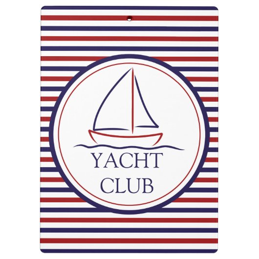 Yacht Club Klembord (Achterkant)