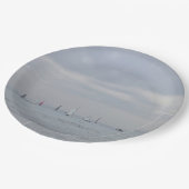 Yacht club papieren bordje (Gekanteld)