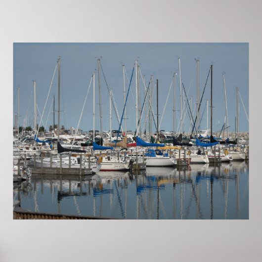 Yacht Club Poster (Voorkant)