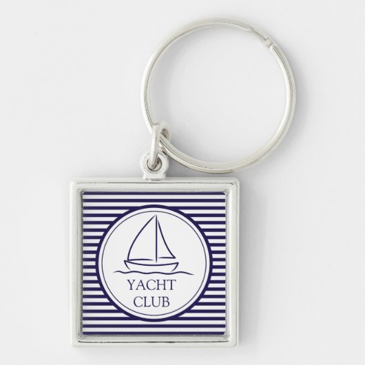 Yacht Club Sleutelhanger (Voorkant)