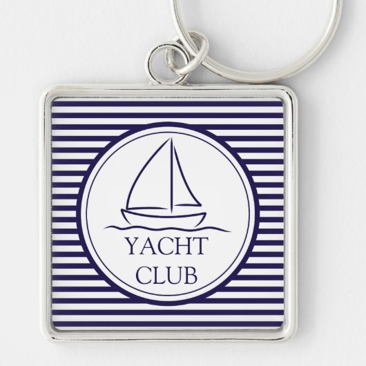 Yacht Club Sleutelhanger (Voorkant)