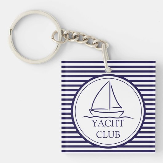 Yacht Club Sleutelhanger (Voorkant)