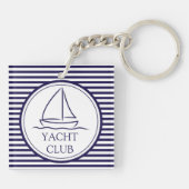Yacht Club Sleutelhanger (Achterkant)