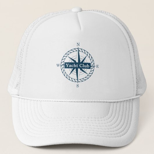 Yacht Club Trucker Hat Pet (Voorkant)