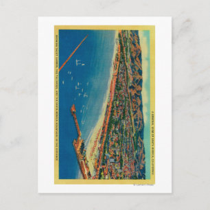 Yacht Harbour, The Palisades en Santa Monica Briefkaart