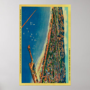 Yacht Harbour, The Palisades en Santa Monica Poster