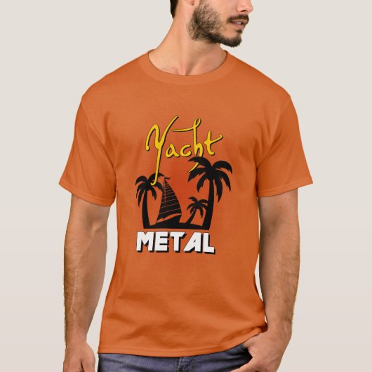 Yacht Metal T-shirt (Voorkant)