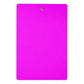 Yacht op roze mini klembord (Achterkant)