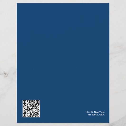 Yacht Rental Custom Editable Flyer (Achterkant)