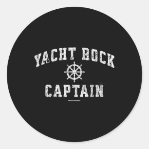 Yacht Rock Captain Ronde Sticker