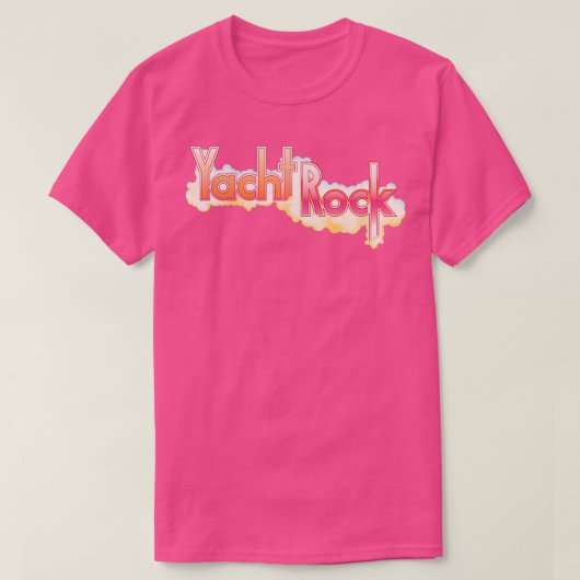 Yacht Rock Forever 70s Retro product T-shirt (Design voorkant)