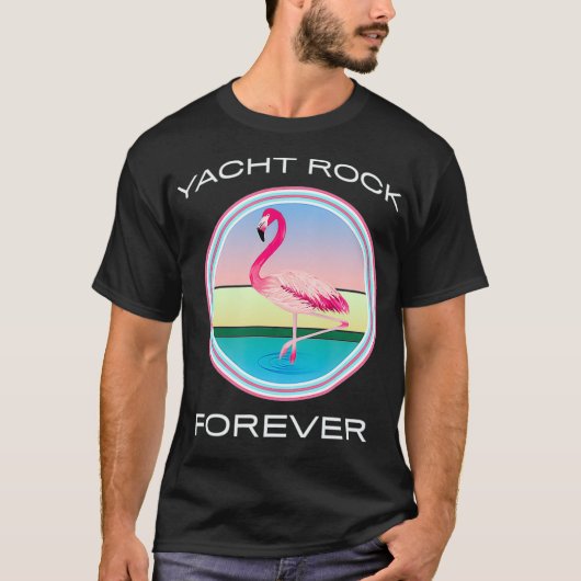 Yacht Rock Forever 80s Retro Style T-shirt (Voorkant)