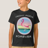 Yacht Rock Forever 80s Retro Style T-shirt (Voorkant)