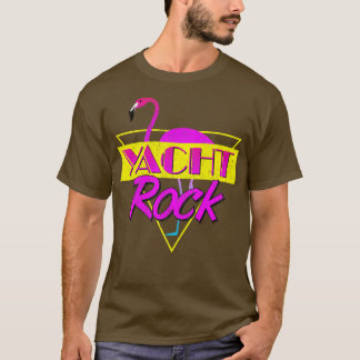 Yacht Rock Party Boat Drink Stuff 80s Vervaagd T-shirt