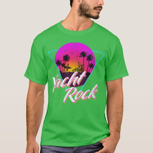 Yacht Rock Party Boat Drinking Beach friends T-shirt (Voorkant)