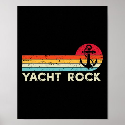 Yacht Rock Poster (Voorkant)