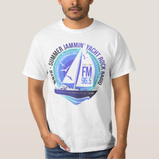 Yacht Rock Radio Music Design T-shirt