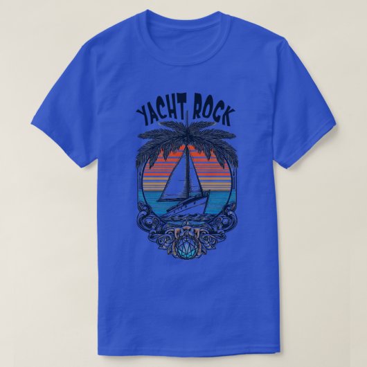 Yacht Rock Retro Design 1 T-shirt (Design voorkant)