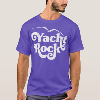 Yacht Rock Retro Vervaagd Esthetisch Fan Design T-shirt