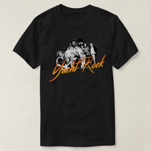 Yacht Rock The Artists T-shirt (Design voorkant)