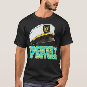 Yachtey door Natuur Yacht Rock  80s, zeilend in N T-shirt