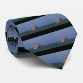 Yachting Bliss - mannen geschenken Stropdas (Opgerold)