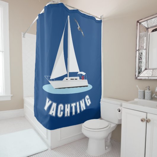 Yachting Douchegordijn (In situ)