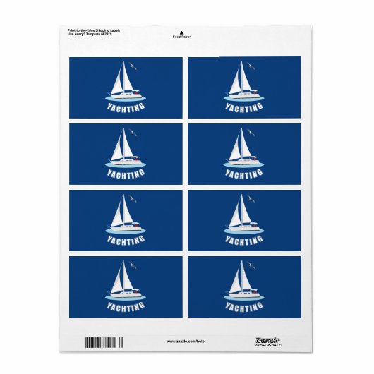 Yachting Etiket (Full Sheet)