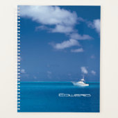 Yachting in het blauw planner (Voorkant)