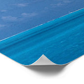 Yachting in het blauw poster (Hoek)