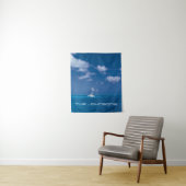 Yachting in het blauw wandkleed (In situ)