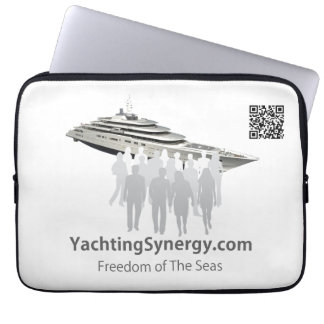Yachting Synergy - laptophoes van 13 inch Laptop Sleeve