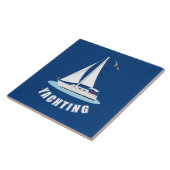 Yachting Tegeltje (Zijkant)