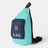 Yachting-thema Sling Bag (Rechterhoek)