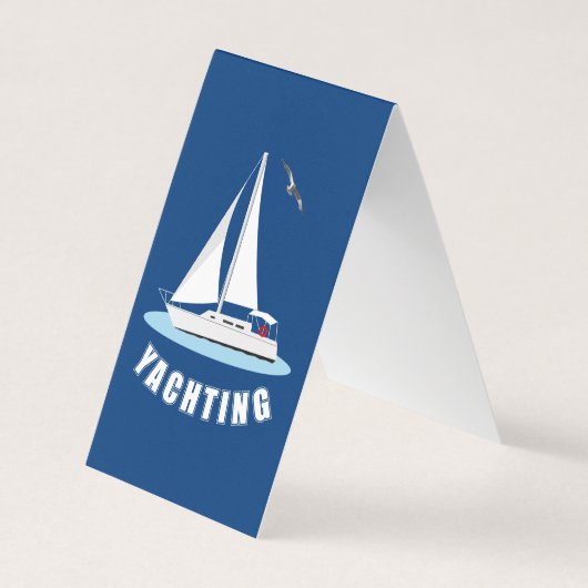Yachting Visitekaartje (Voorkant)