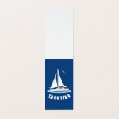 Yachting Visitekaartje (Buitenkant ongevouwen)