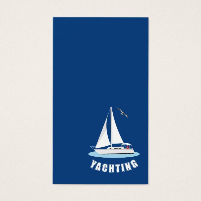 Yachting Visitekaartje (Voorkant)