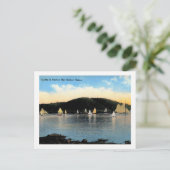 Yachts, Bar Harbor, Maine, Briefkaart (Staand voorkant)