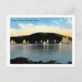 Yachts, Bar Harbor, Maine,  Briefkaart (Voorkant)