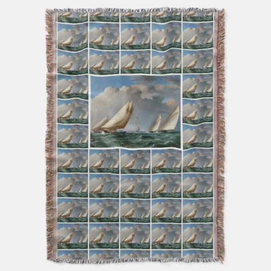 Yachts die het Markeren Deken (Voorkant Verticaal)